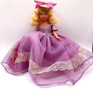 Vintage 40s Nancy Ann Storybook Doll 6.5" A Breezy Girl (March) #189 Bisque